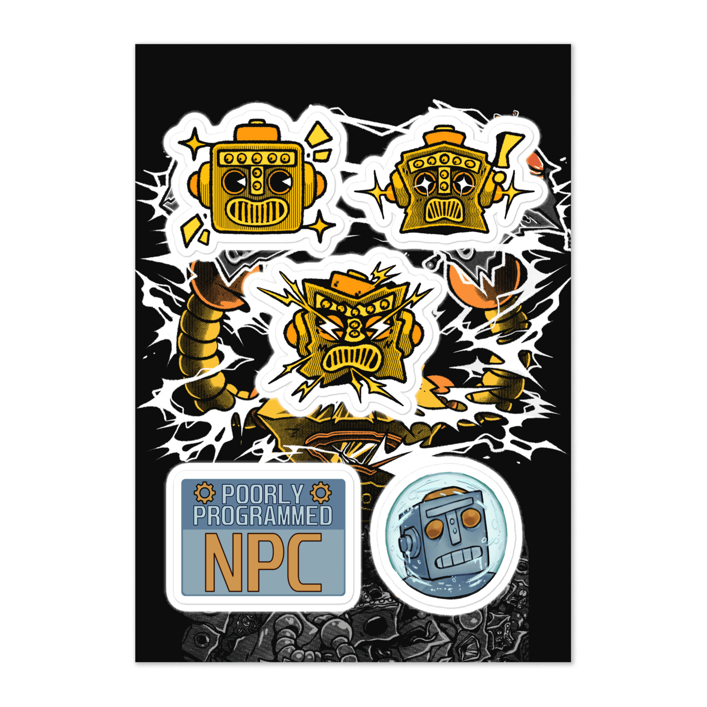 NPC Sticker Sheet
